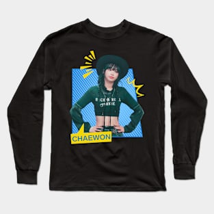 Chaewon Le Sserafim Comic Long Sleeve T-Shirt